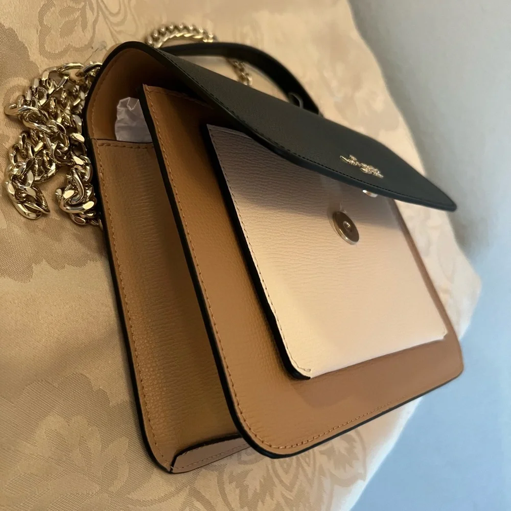 New Kate Spade Black and Tan Women's Bag - Picture 11 of 16